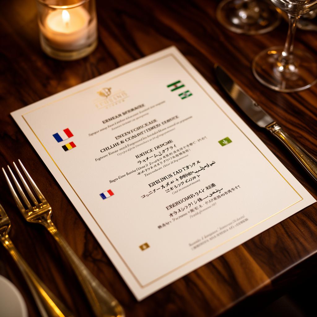 Votre carte parlée par tous vos clients du monde.
